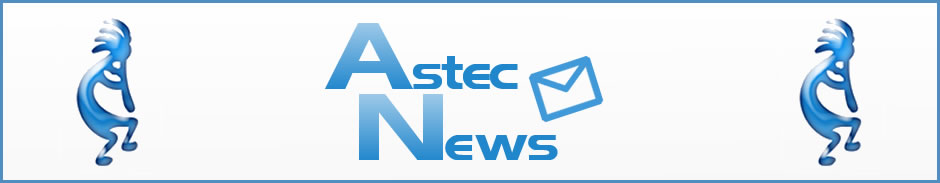 banner image of an envelope with the words Astec News